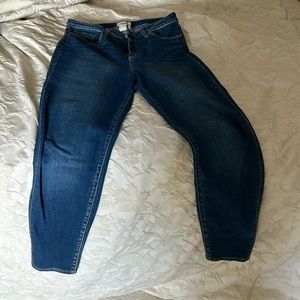 L'AGENCE Women's Skinny Jeans - Dark Blue